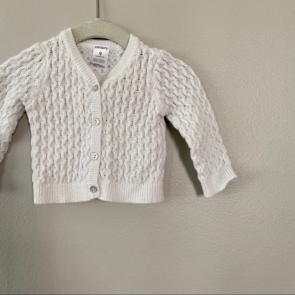 White sparkle Holiday Christmas sweater